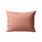 Zelesta Deluxe Percale Cotton Pillowcase Set Of 2 - Salmon, main product photo