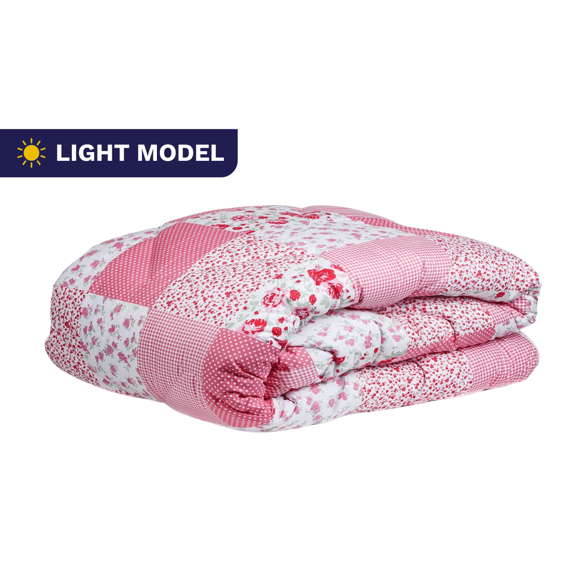 Zelesta Comfort Design Summer Duvet - Patchwork Pink