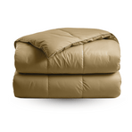 Zelesta Deluxe Uni Satin Cotton Couette - Jaune ocre