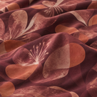 Oversized Flower Blush Red