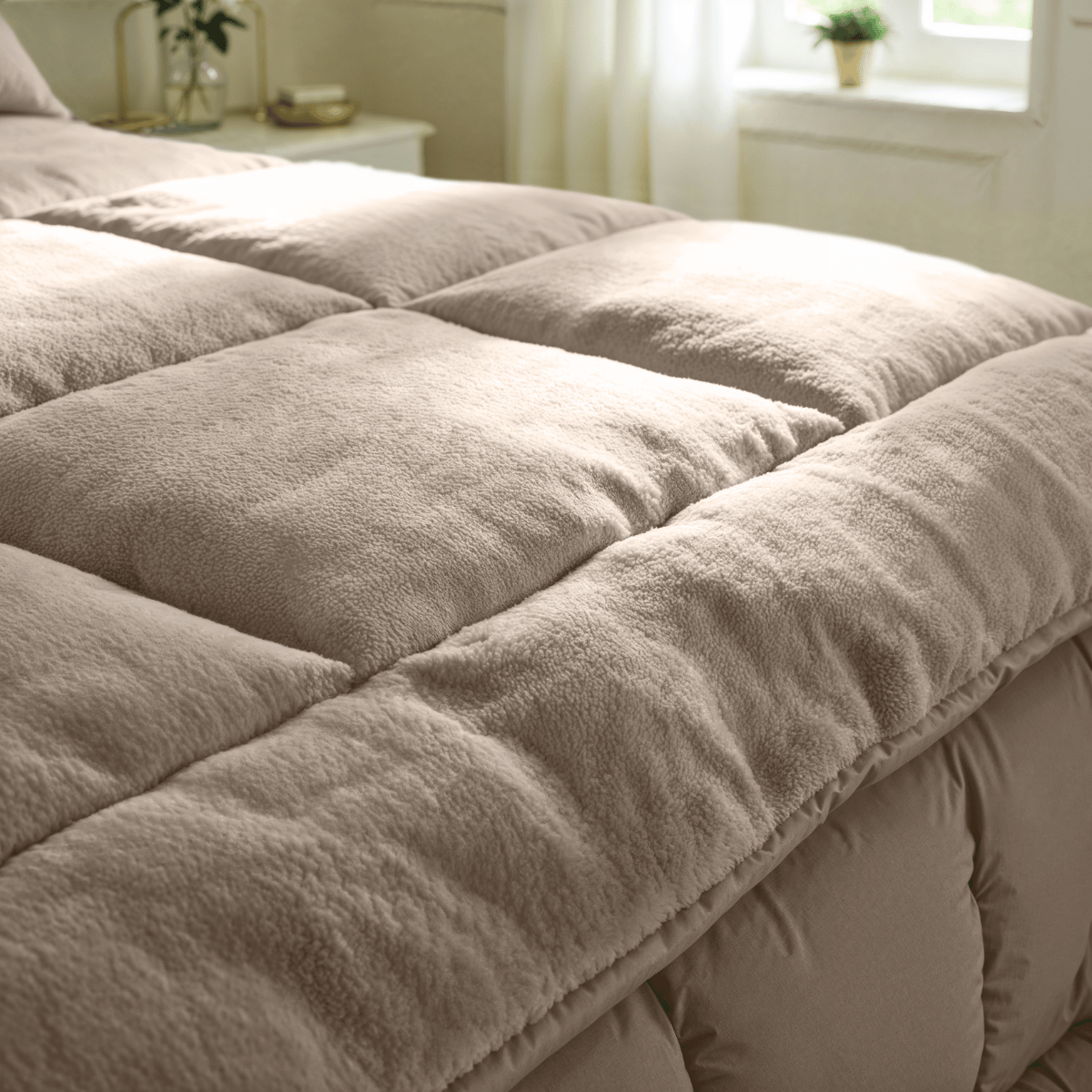 Zelesta Special Teddy Duvet - Taupe