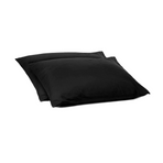 Zelesta Comfort Uni Pillowcase Set Of 2 - Black, main product photo