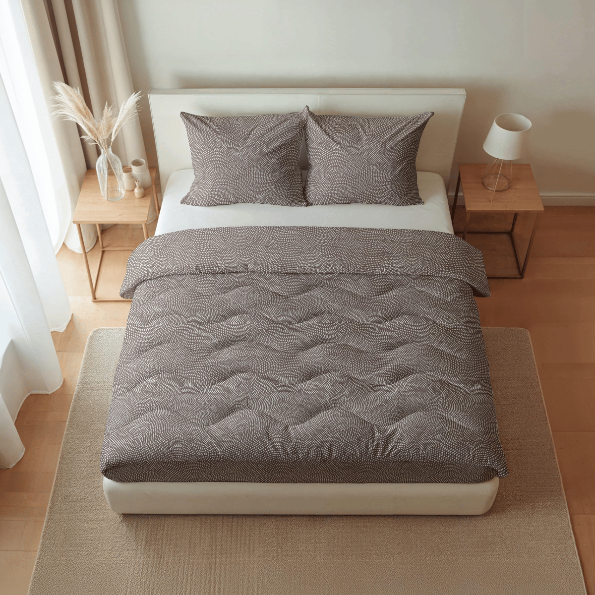 Zelesta Pure Design Katoenen Dekbed - Bruin Dier