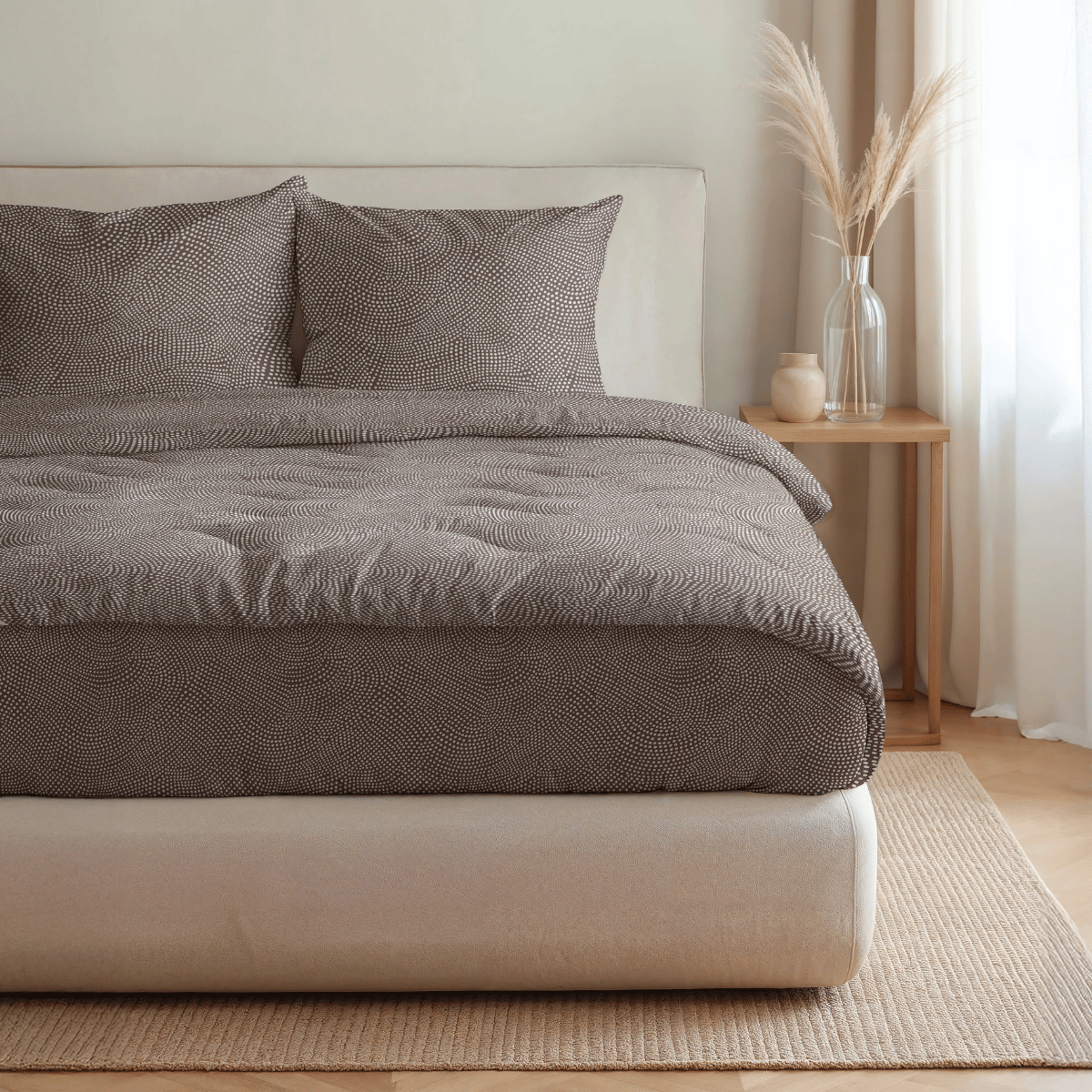 Zelesta Pure Design Katoenen Dekbed - Bruin Dier