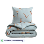 Zelesta Pure Kids Cotton Duvet in Swimmers, main product photo