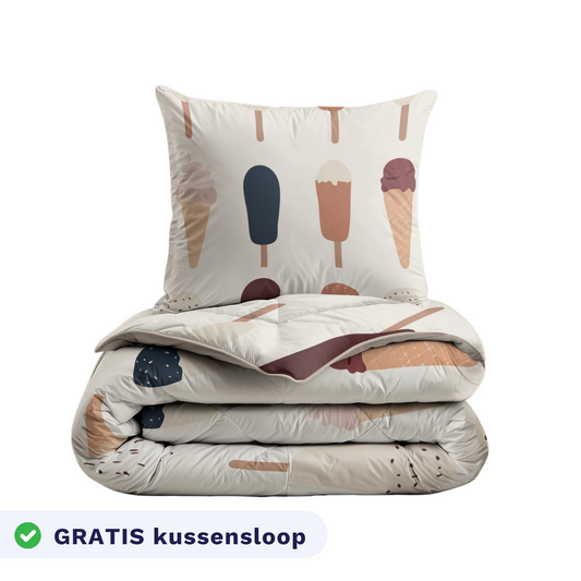 Zelesta Pure Kids Cotton Duvet in Gelato, main product photo