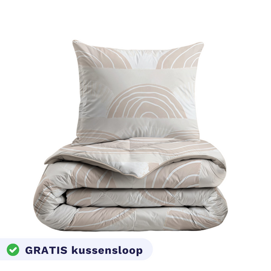 Zelesta Pure Kids Cotton Duvet in Dune Dreams, main product photo
