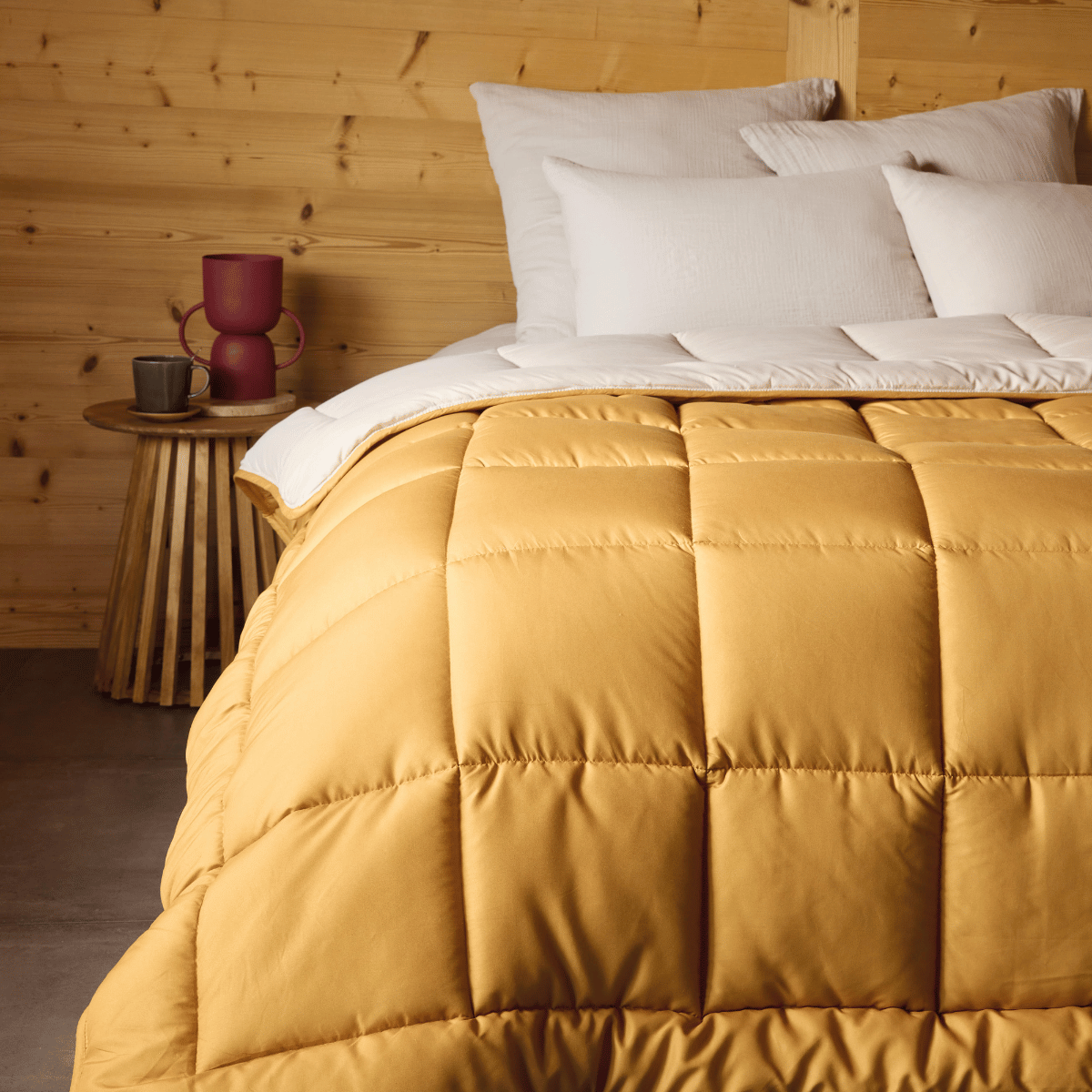 Zelesta Everyday Duo Summer Duvet - Ochre & Linen