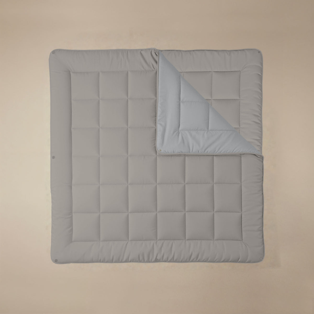 Zelesta Comfort Duo 4-Seizoenen Dekbed - Grijs & Zachtgrijs