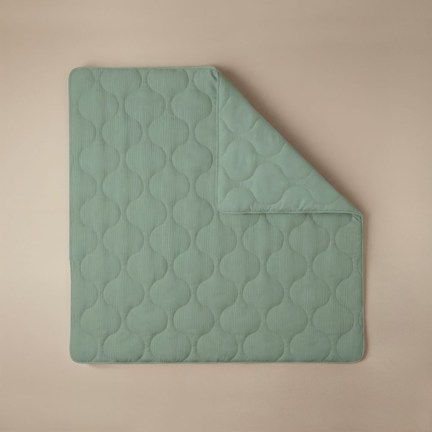 Zelesta Special Muslin Zomerdekbed - Eucalyptus Groen
