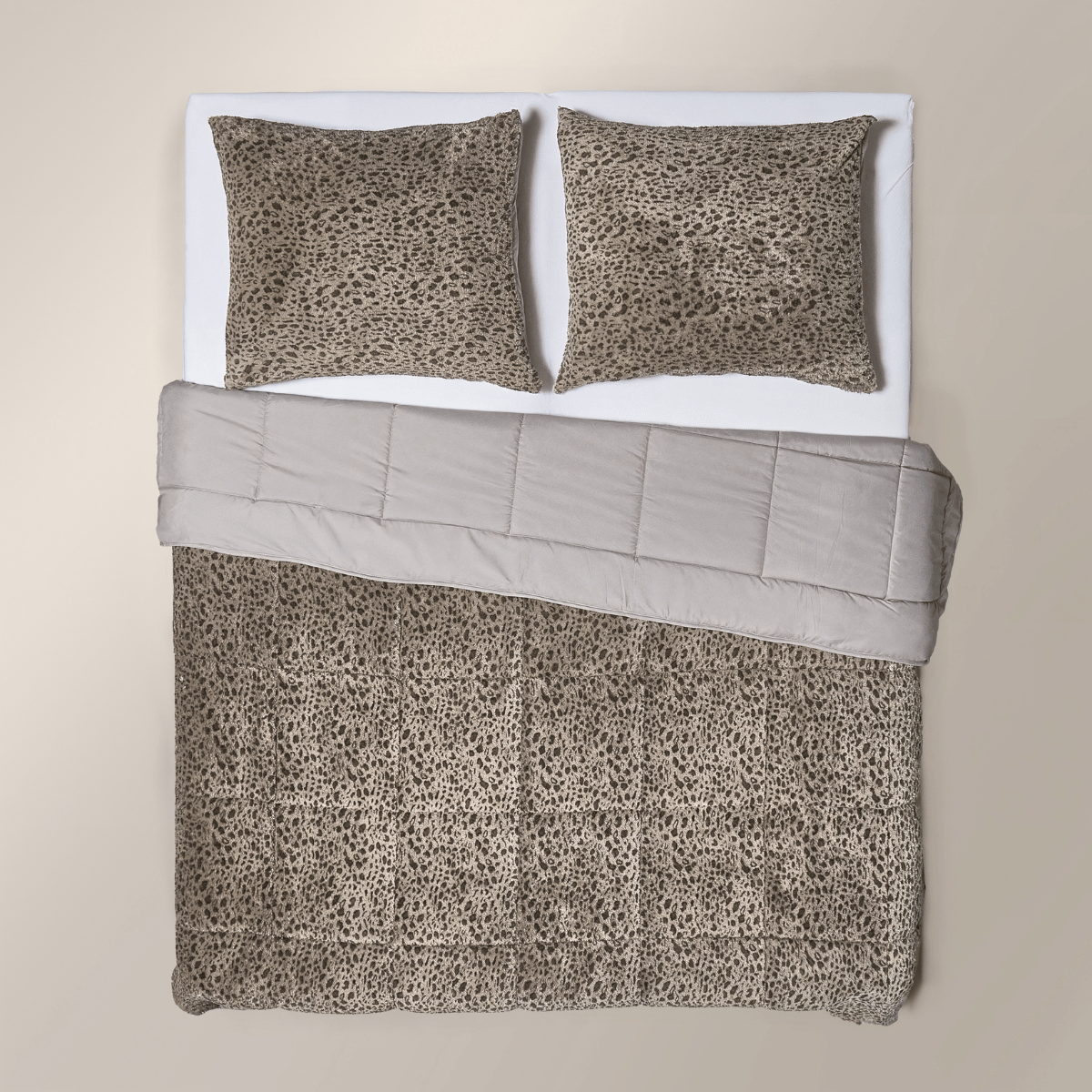 Zelesta Special Teddy Panther Couette - Taupe