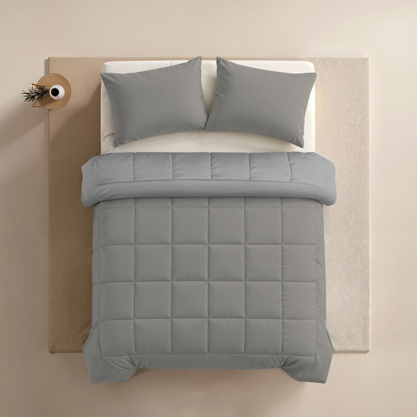 Zelesta Comfort Duo Taie d'oreiller - Gris