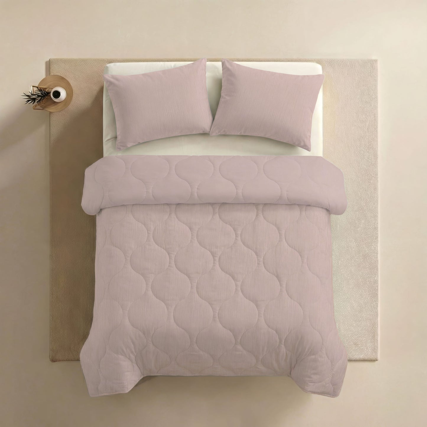 Zelesta Special Muslin Couette Été - Rose doux