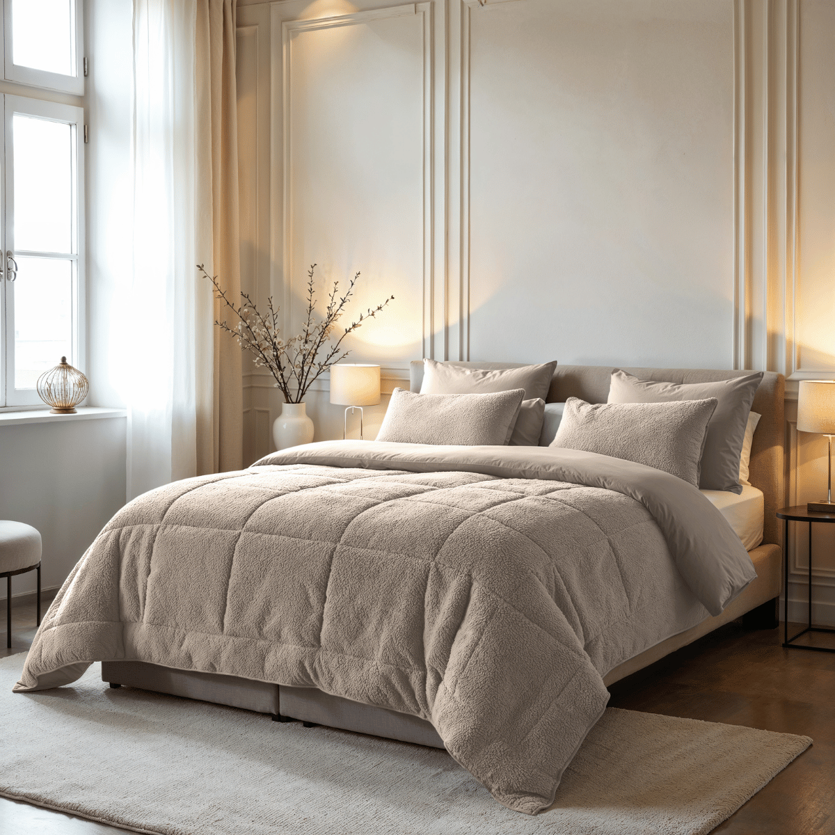 Zelesta Special Teddy Duvet - Taupe