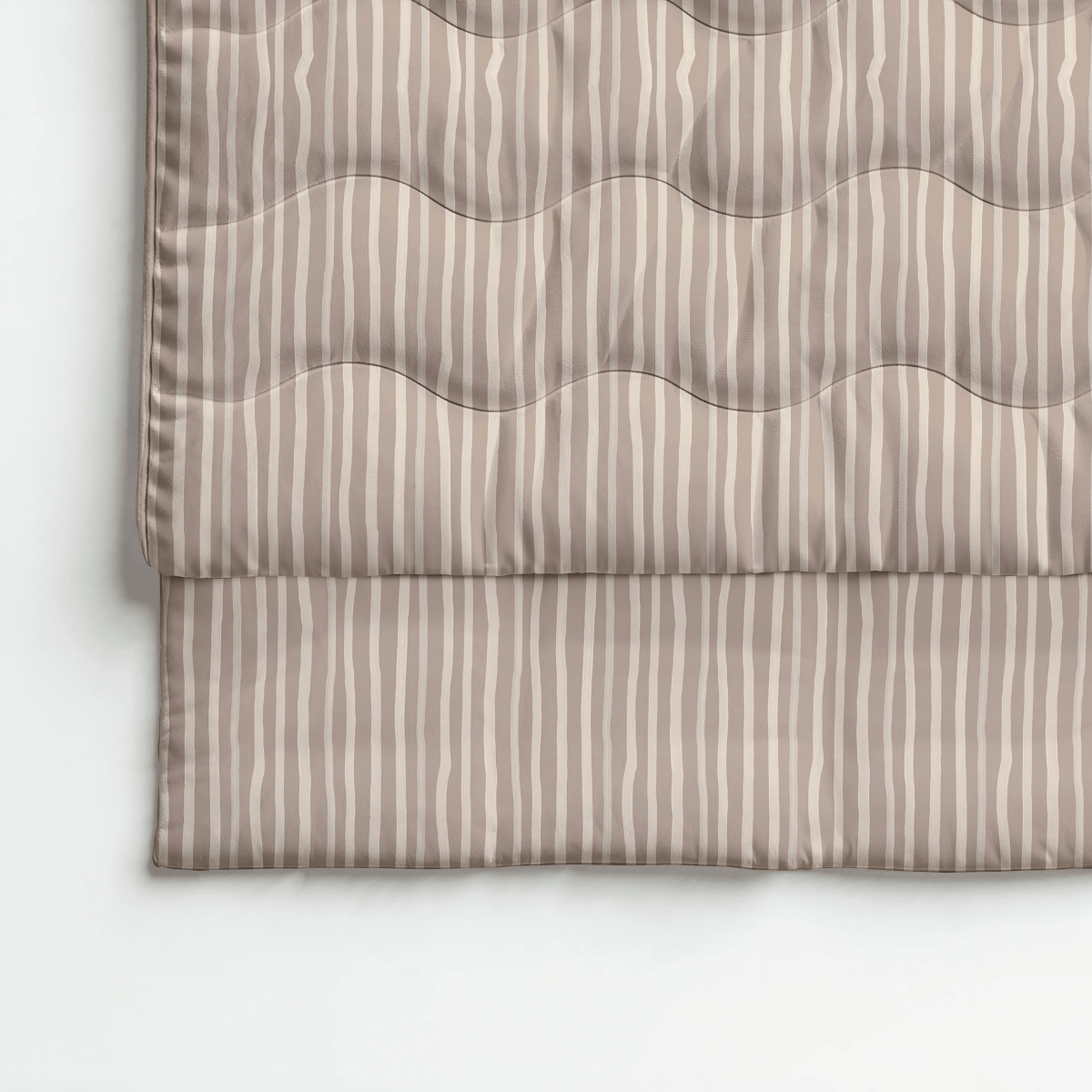 Zelesta Pure Design Cotton Duvet - Brown Stripes