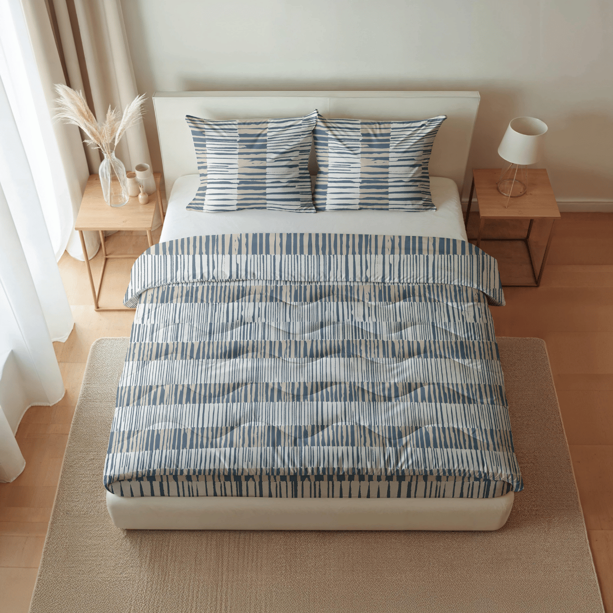 Zelesta Pure Design Cotton Duvet - Checkerboard