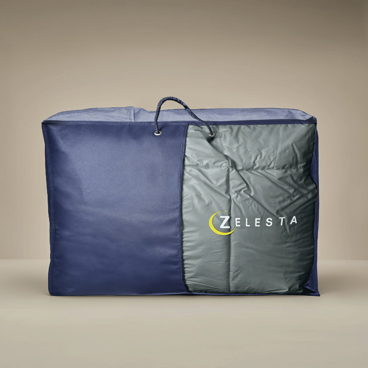 Zelesta Deluxe Uni Satin Cotton Duvet - Green