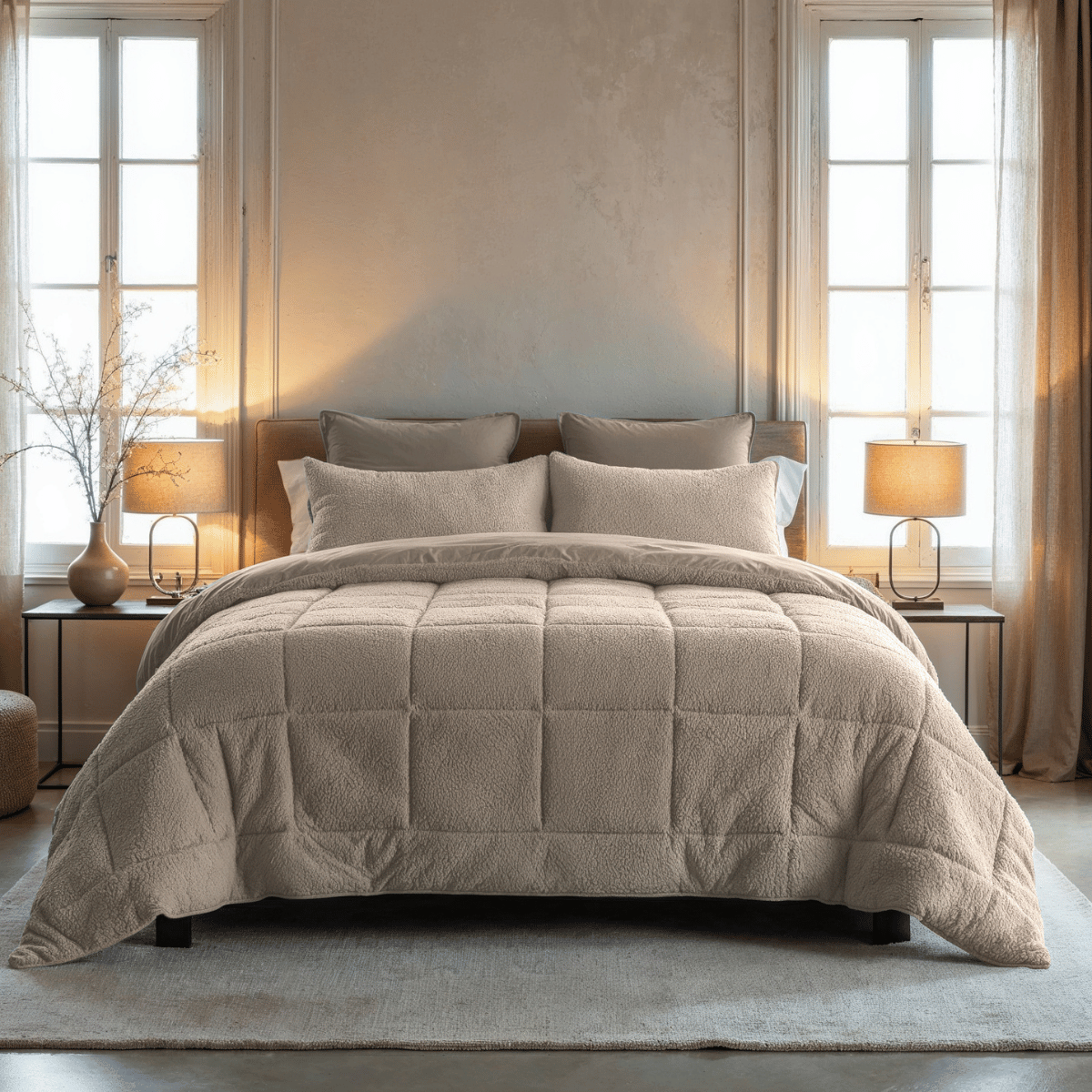 Zelesta Special Teddy Duvet - Taupe