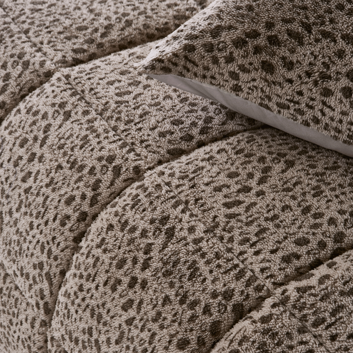 Zelesta Special Teddy Panther Couette - Taupe