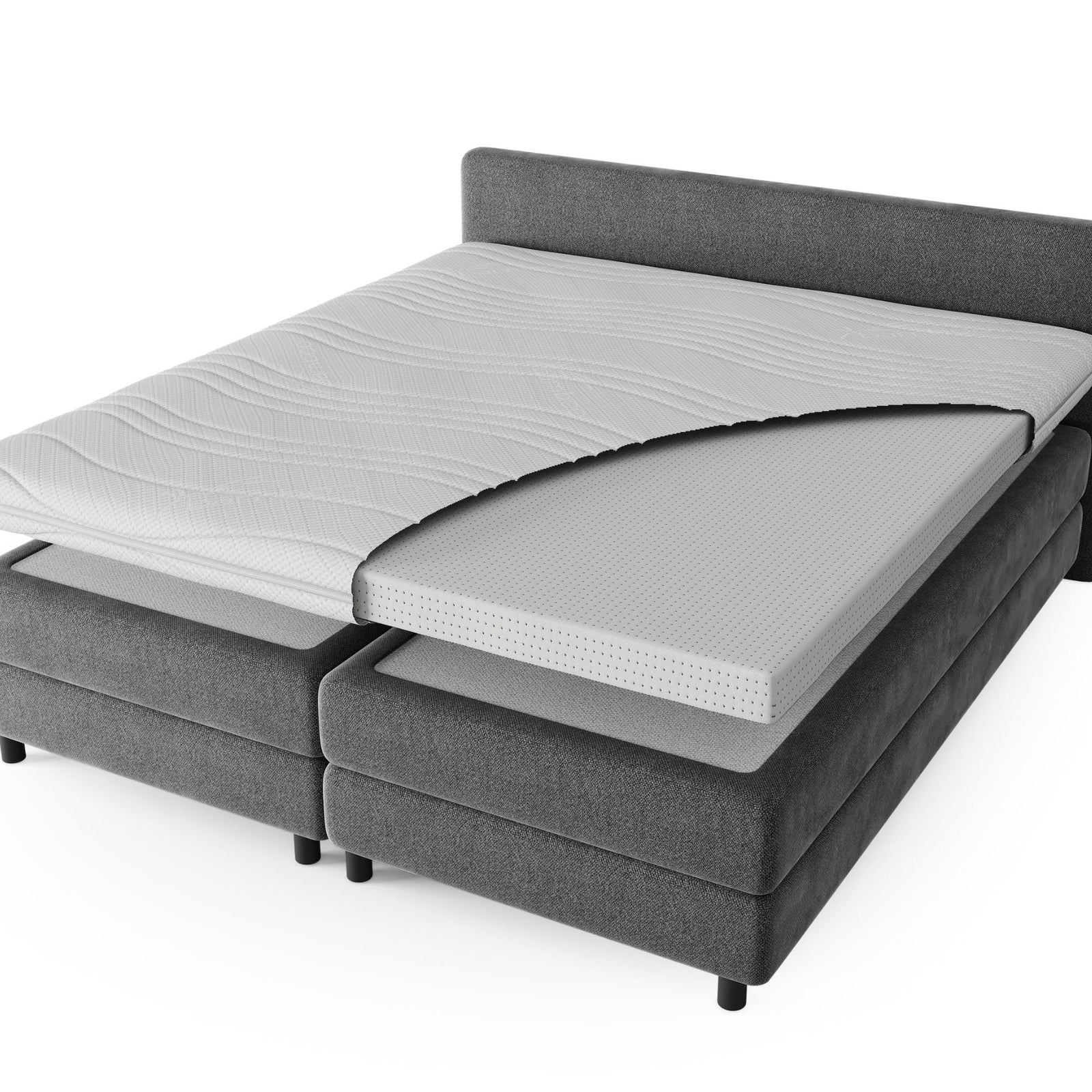 Zelesta Mattress Topper - Latex Foam Tencel Cover image