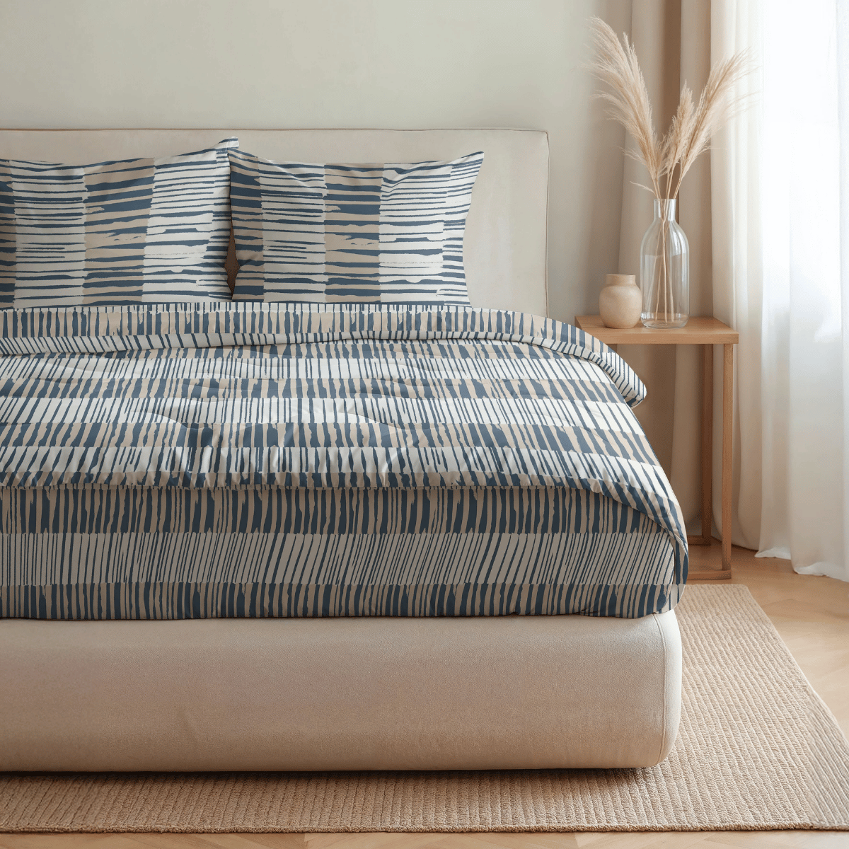 Zelesta Pure Design Cotton Duvet - Checkerboard