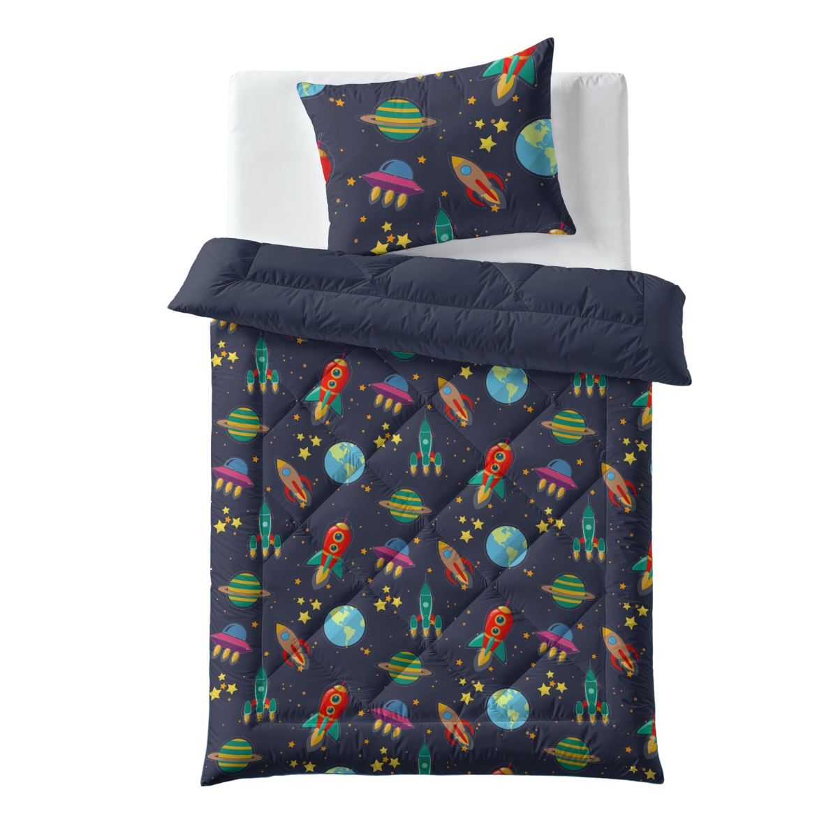 Zelesta Comfort Kids Couette - Rêve spatial