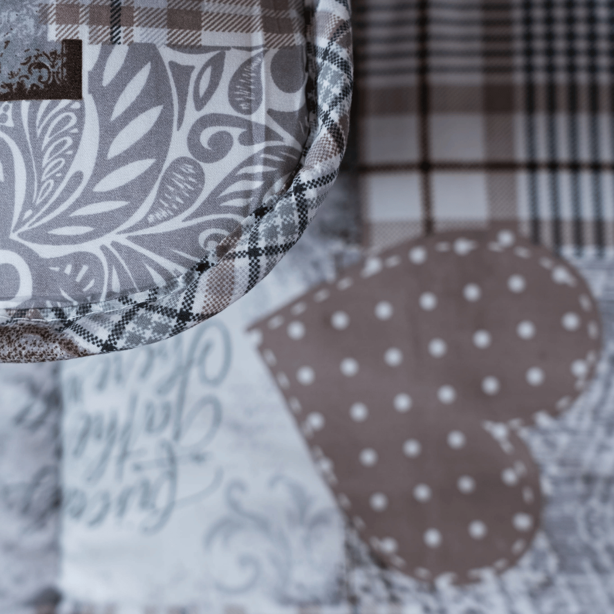 Zelesta Comfort Design Couette - Cœurs en patchwork