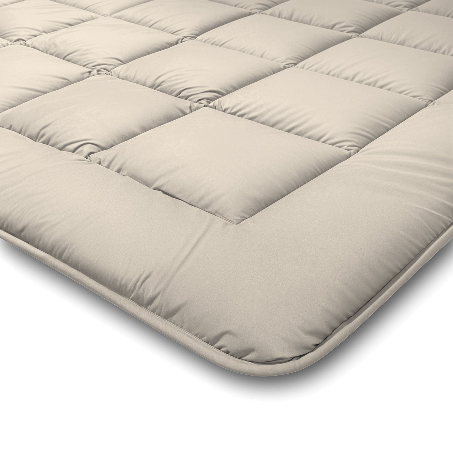 Zelesta Comfort Duo Couette Été - Taupe & Champagne