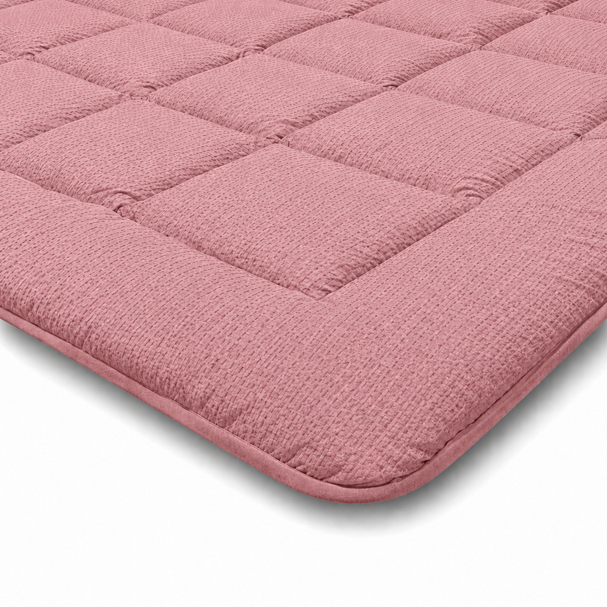 Zelesta Comfort Structure Seersucker Dekbed - Roze & Lichtroze