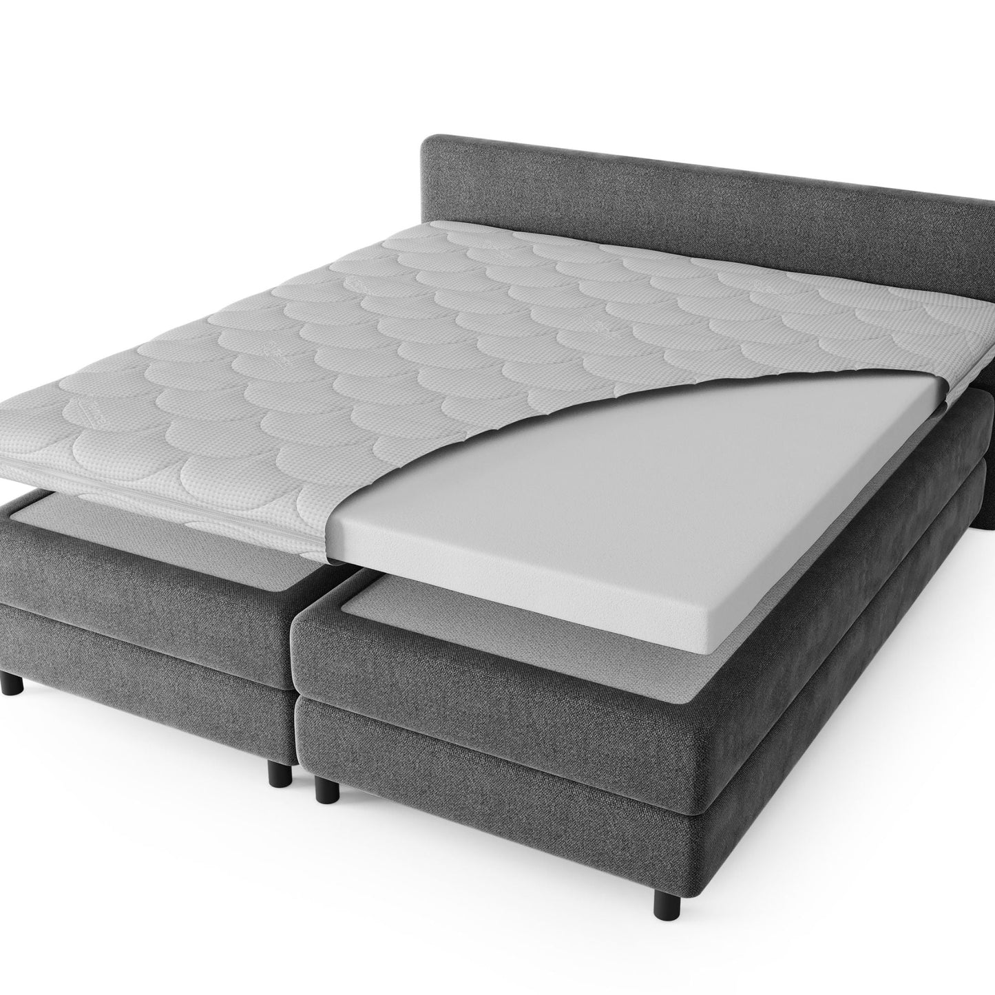 Zelesta Mattress Topper - Comfort Foam Tencel Cover image