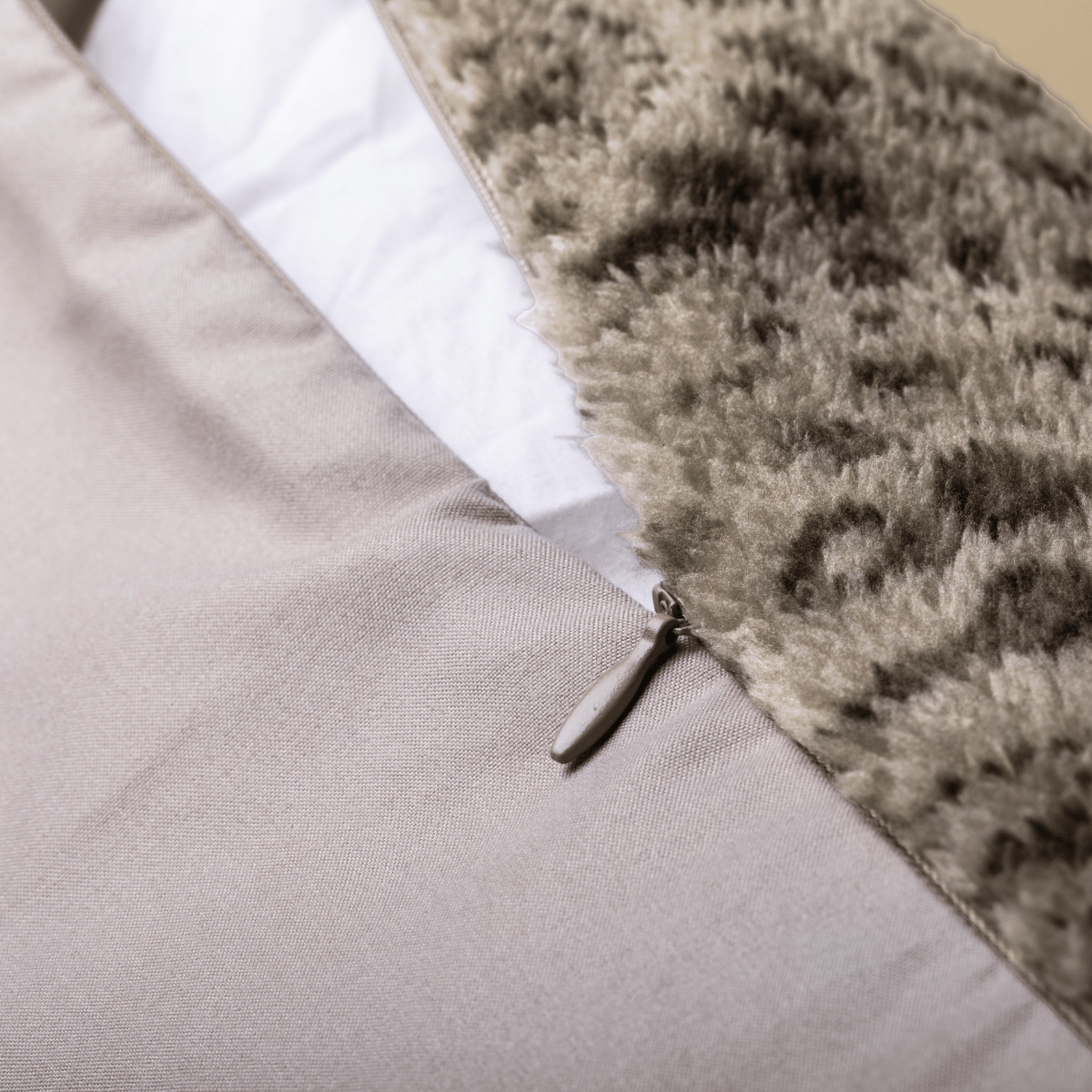 Zelesta Special Teddy Panther Pillowcase Set Of 2 - Taupe