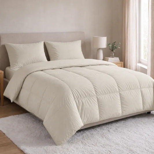 Zelesta Everyday Unie Taies d'Oreiller - Set de 2 - Plage de Sable