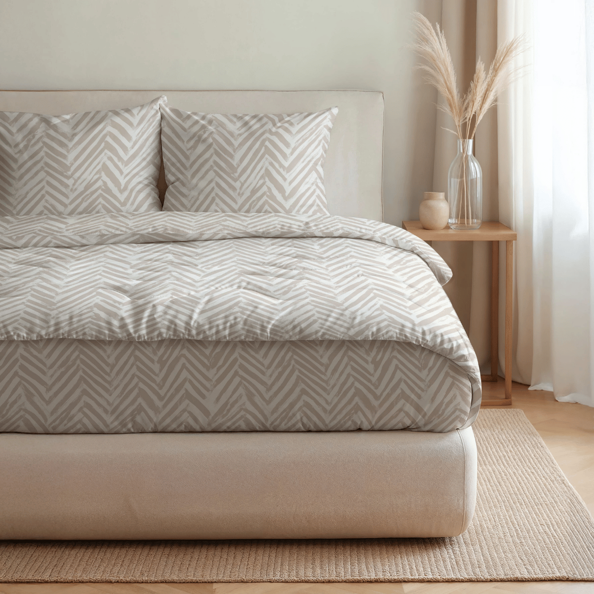 Zelesta Pure Design Katoenen Dekbed - Etnisch Crème