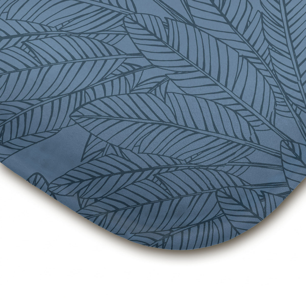 Couette Zelesta Comfort Design Sans Coutures - Botanical Line Art Blue