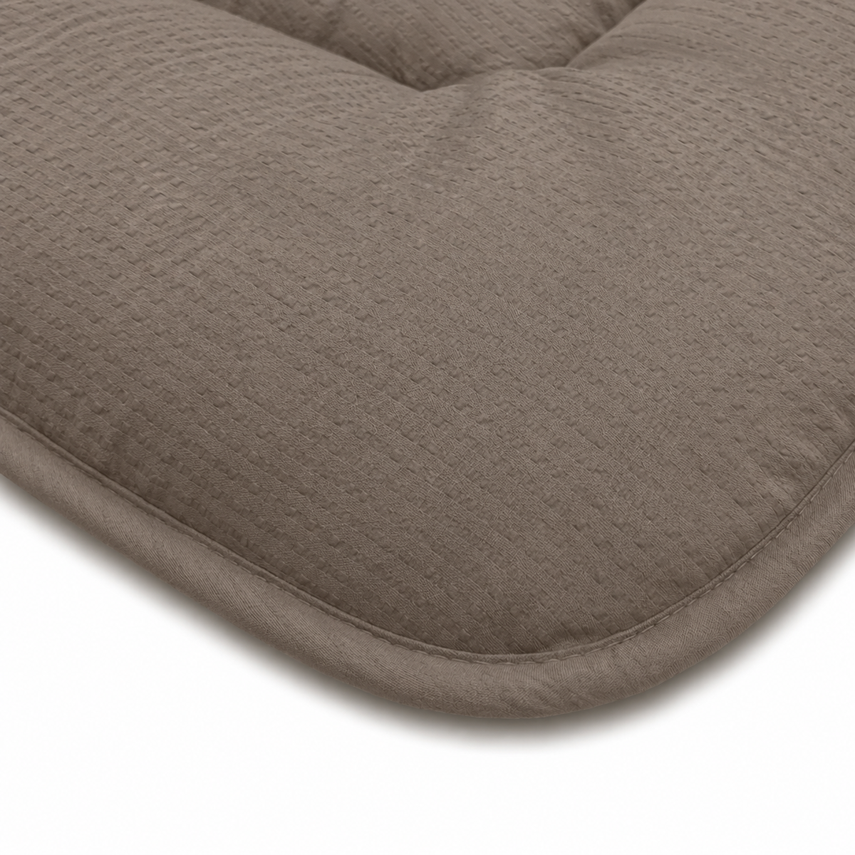 Zelesta Comfort Structure Seersucker Dekbed - Taupe & Beige