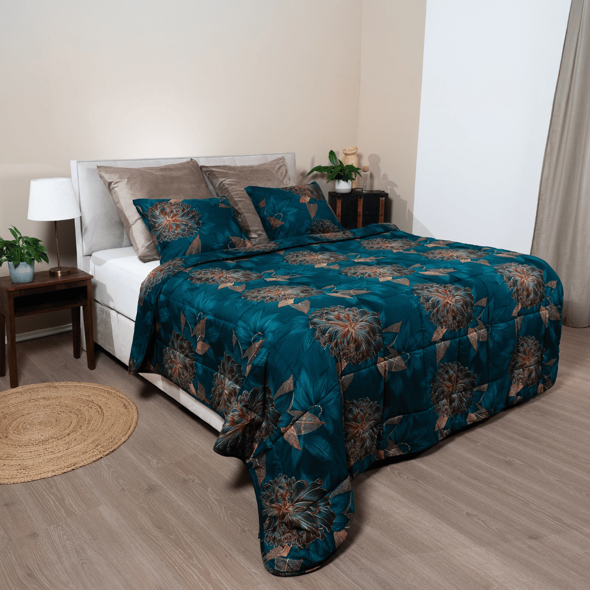 Zelesta Comfort Design Couette - Fleurs royales