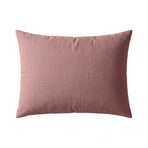 Zelesta Deluxe katoenen mousseline kussensloop set van 2 - stoffig roze