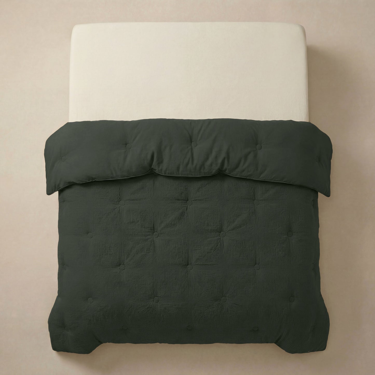 Zelesta Deluxe katoenen mousseline dekbed - groen
