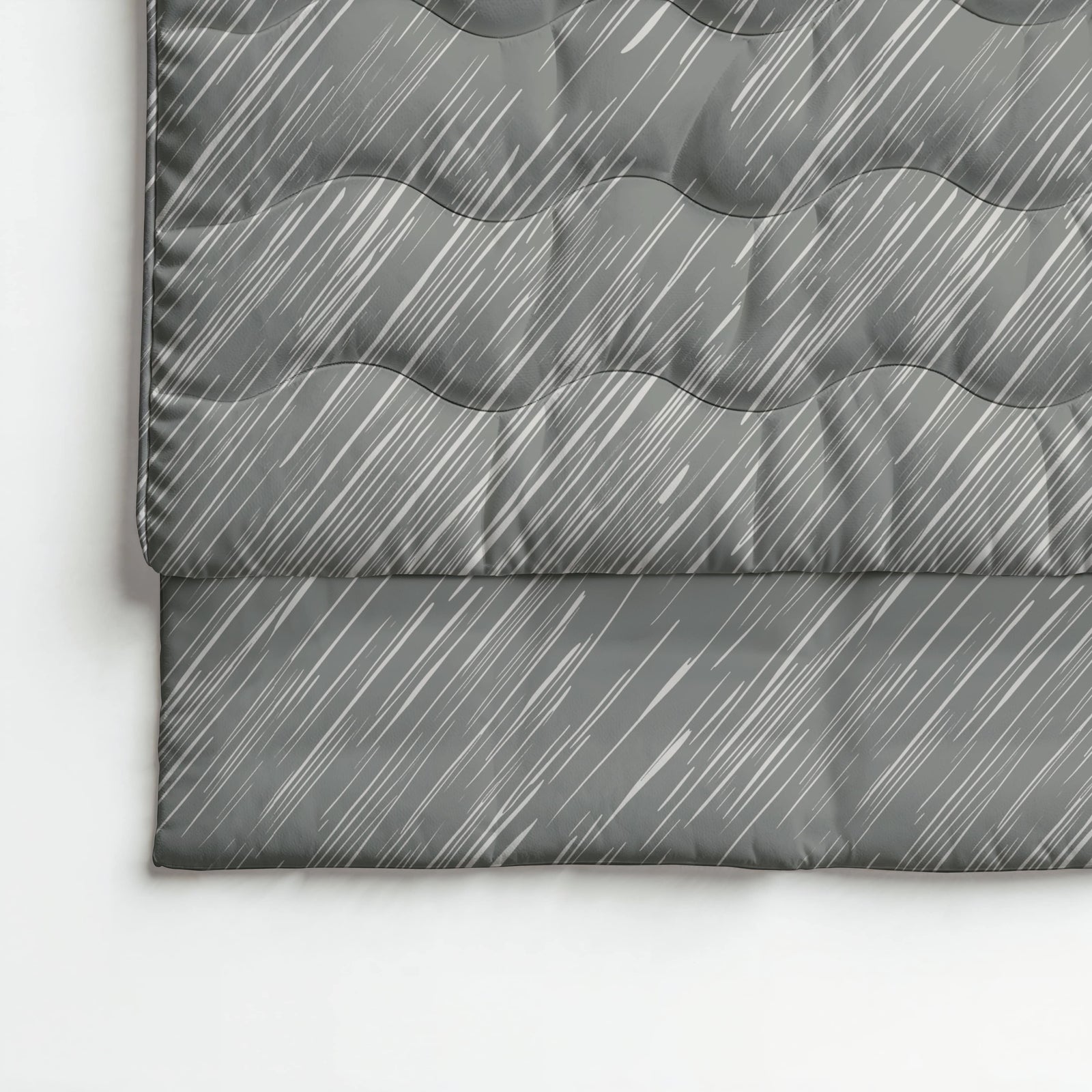 Zelesta Pure Design Cotton Duvet in Mellow Stone, lifestyle bedroom view
