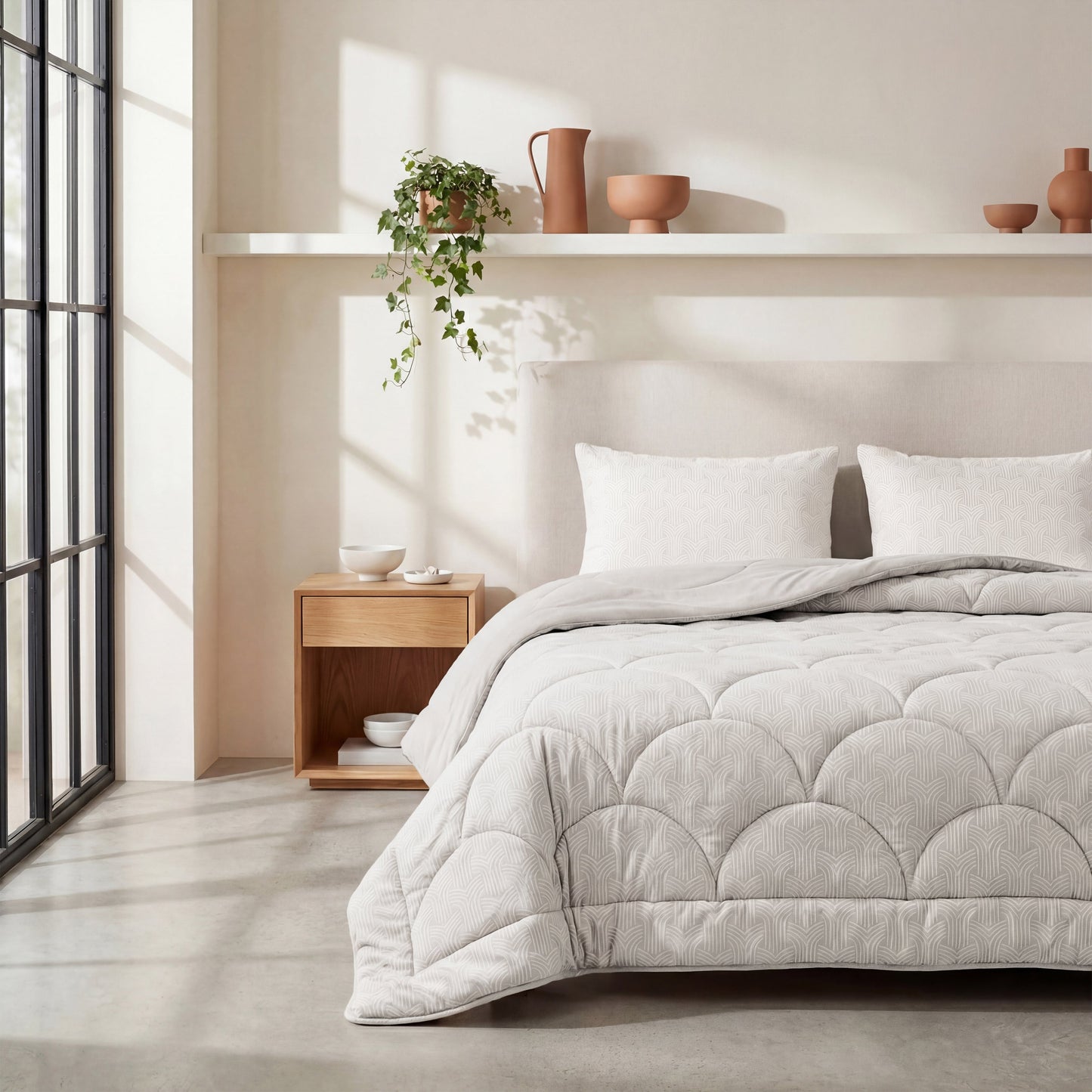 Zelesta Special Flannel Luxe Duvet - Cream