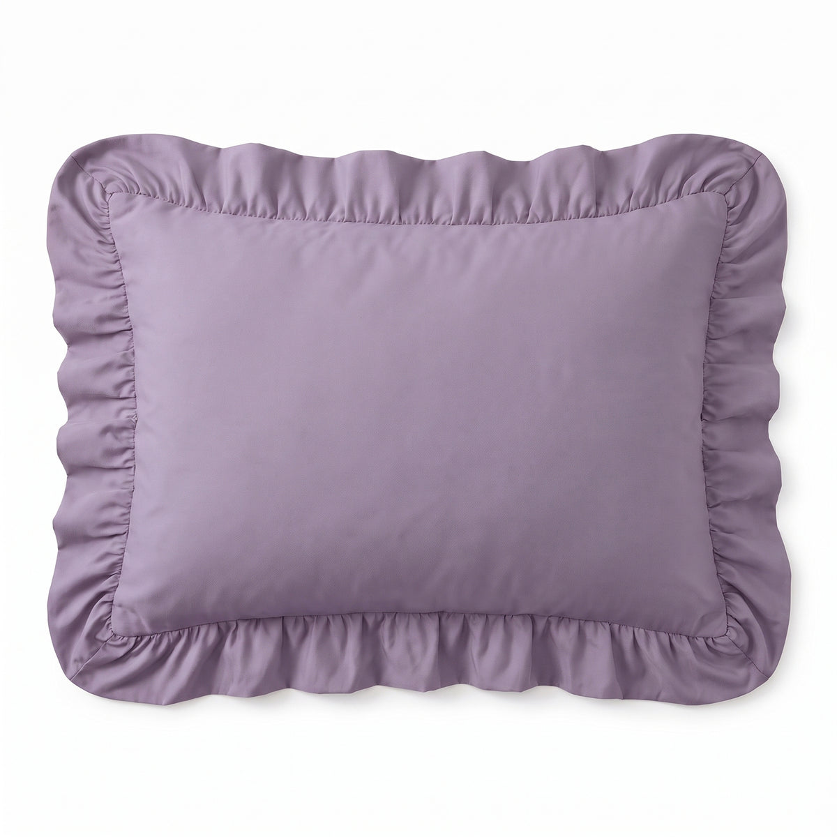 Zelesta Everyday Ruffles Pillowcase Set Of 2 - Lavender