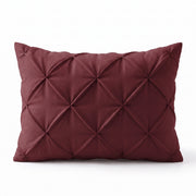 Zelesta Everyday Pintuck Pillowcase Set Of 2 - Wine Red