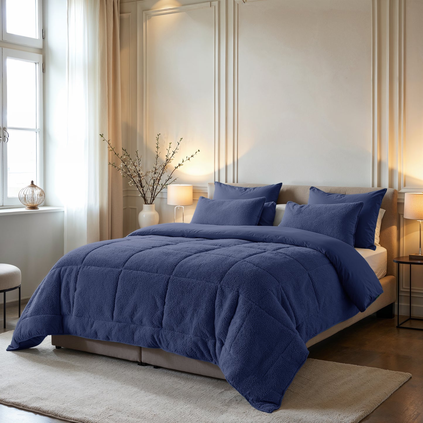 Zelesta Special Teddy Couette - Bleu Marine