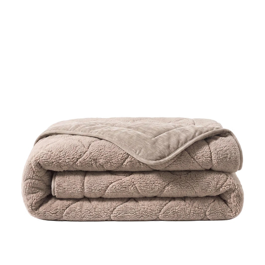 Zelesta Special Teddy Chenille Duvet - Dusty Pink