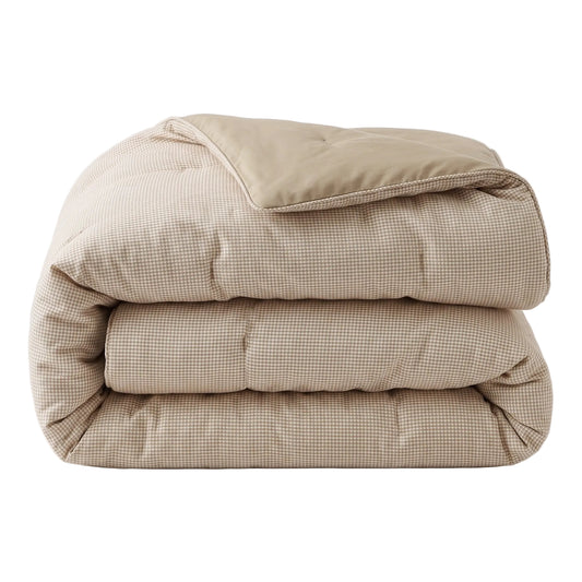Zelesta Special Gaufrée en Percale Couette - Mix Marron