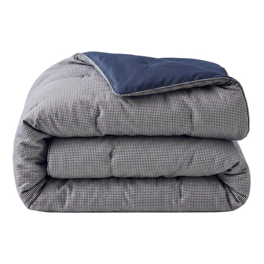 Zelesta Special Gaufrée en Percale Couette - Mix Bleu Marine