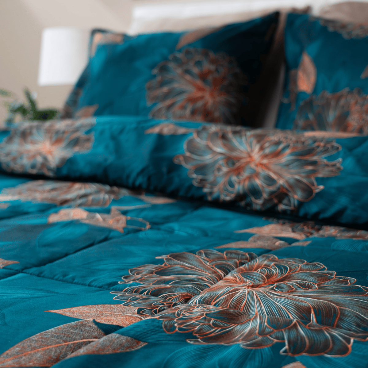 Zelesta Comfort Design Couette Été - Fleurs royales
