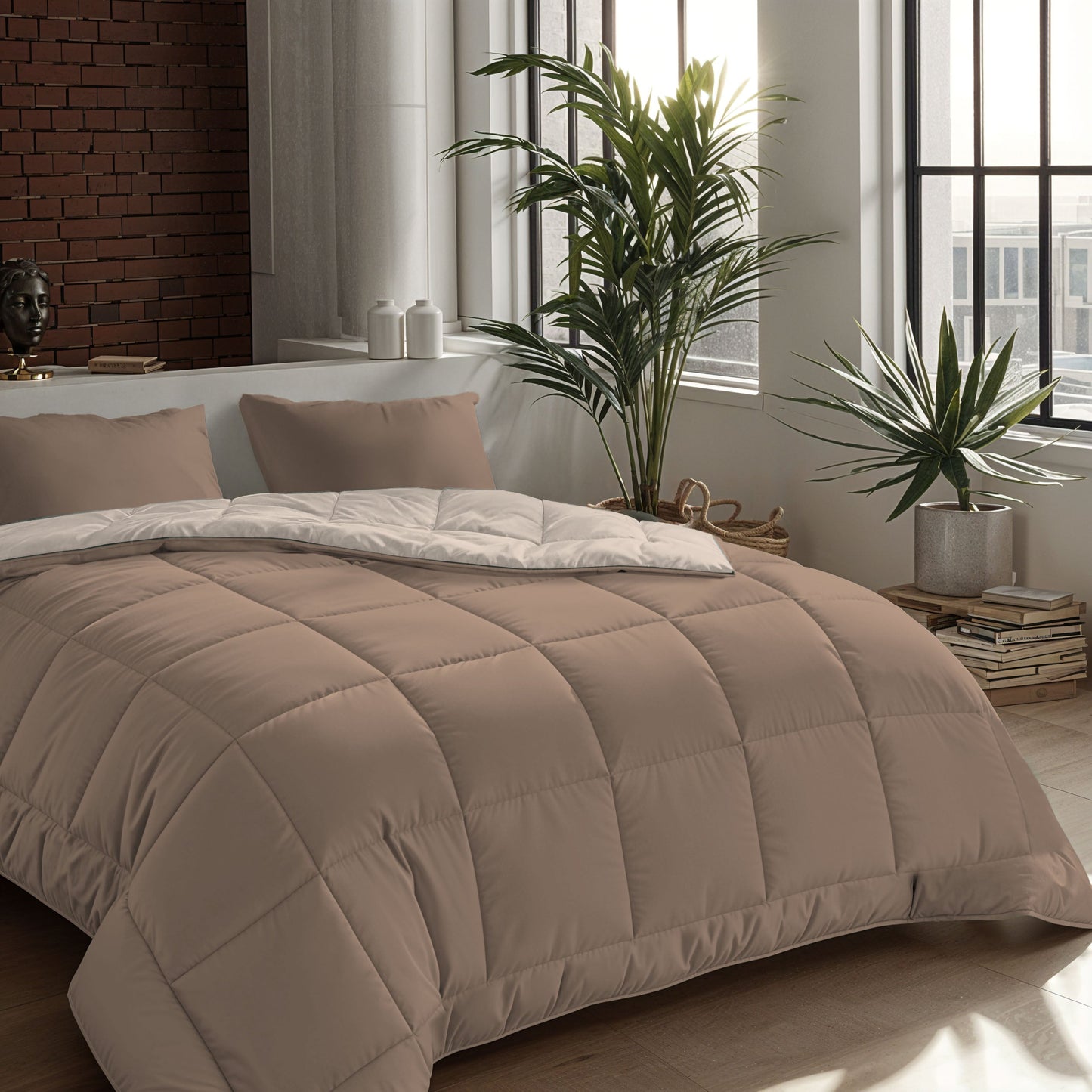 Zelesta Comfort Duo Dekbed - Terra & Zand