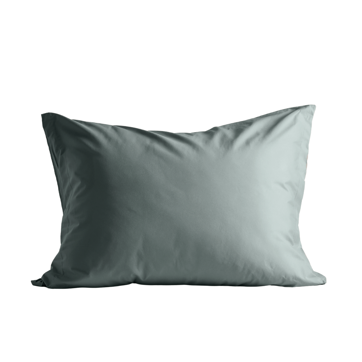 Zelesta Deluxe Uni Satin Cotton Pillowcase Set Of 2 - Green, main product photo