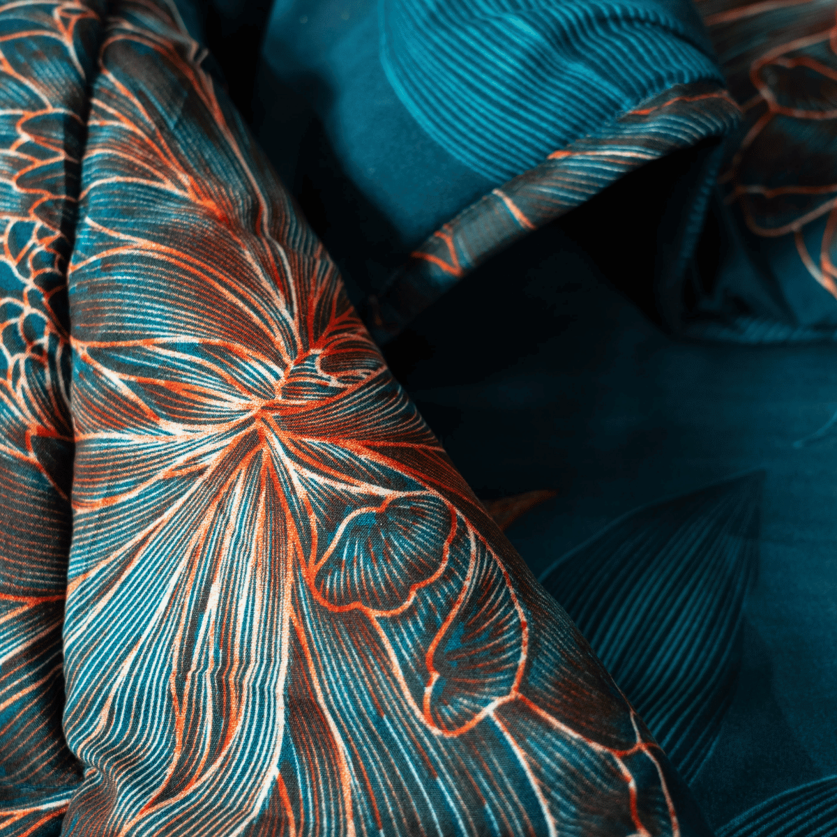 Zelesta Comfort Design Couette Été - Fleurs royales